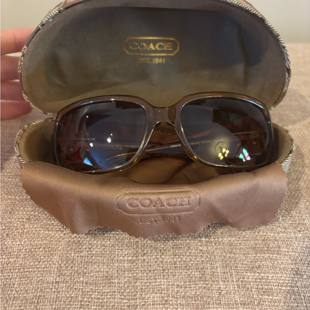 Coach Dark Brown Sunglasses